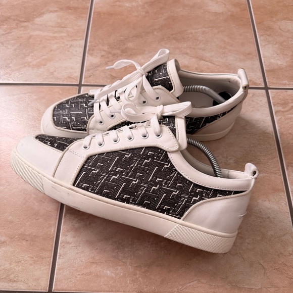 Christian Louboutin White Sneakers - Men Size 10